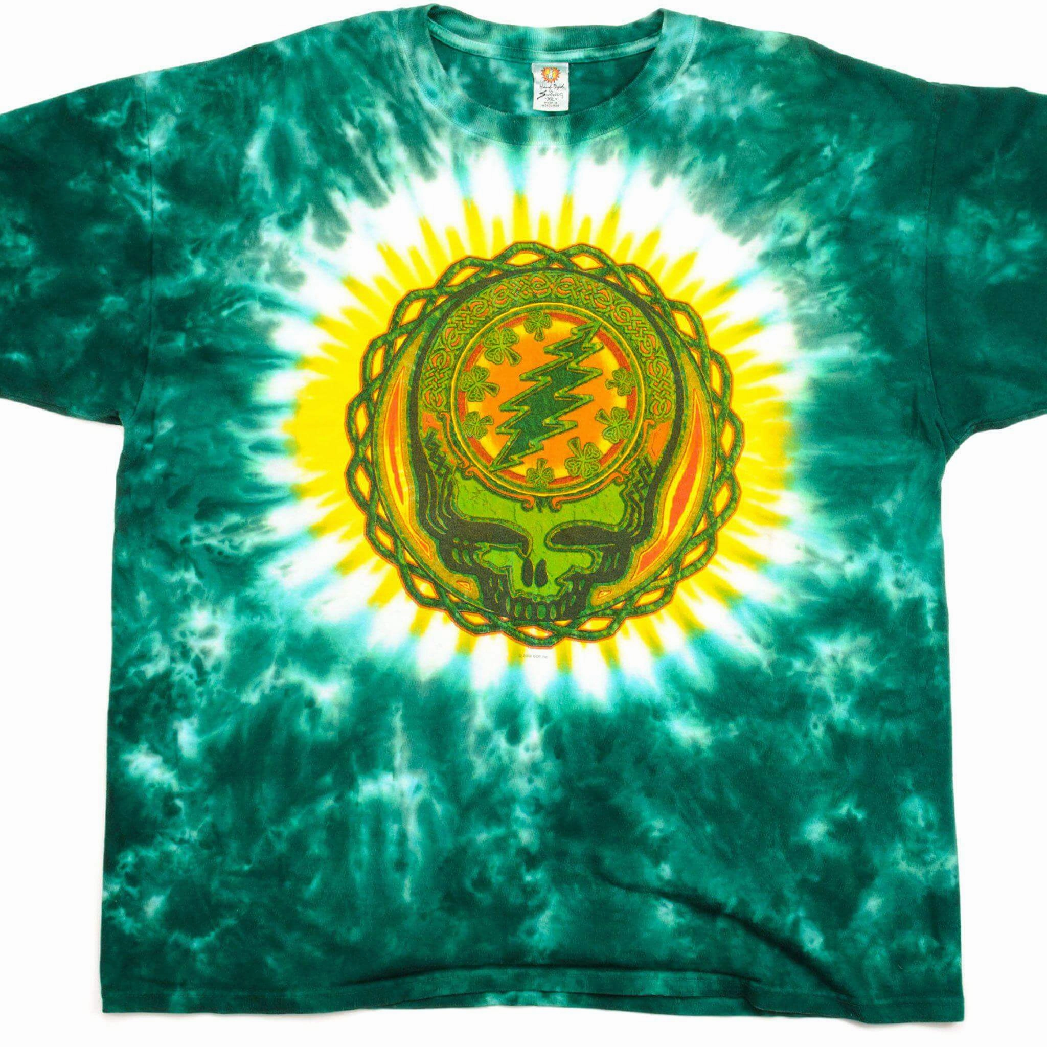 VINTAGE TIE DYE GRATEFUL DEAD TEE SHIRT 2008 SIZE XL Airflow Ventilation