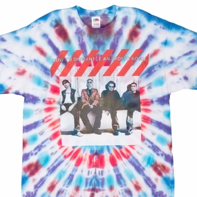 Comfort Stretch Fit VINTAGE TIE DYE U2 DISMANTLE AN ATOMIC BOMB VERTIGO TOUR TEE SHIRT 2000S LARGE