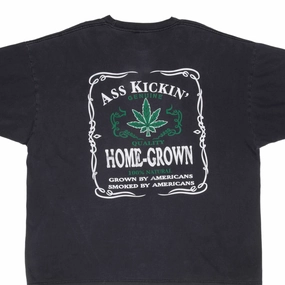 VINTAGE WEED AGRICULTURE HOME GROWN TEE SHIRT 2000S SIZE 2XL Hydrophobic coating Sleek And Stylish