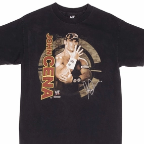 Trendy Fashion VINTAGE WWE JOHN CENA YOU CANT SEE ME TEE SHIRT 2002 SIZE MEDIUM