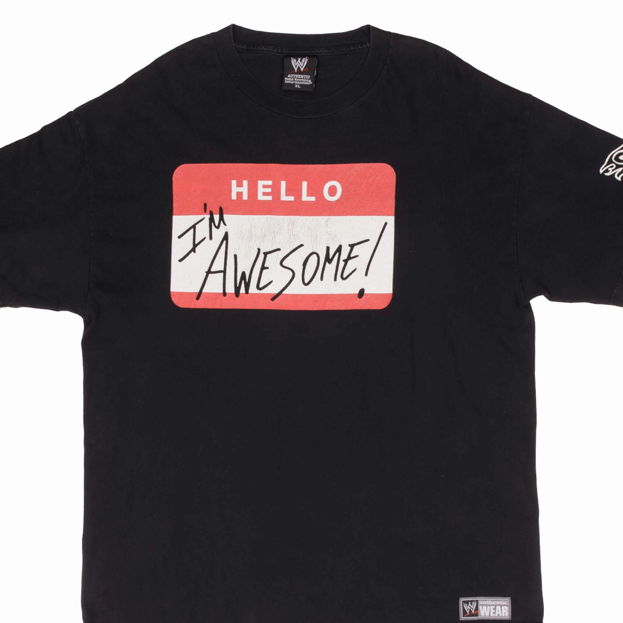 VINTAGE WWE WWF THE MIZ AWESOME TEE SHIRT 2008 SIZE XL Summer Essential Sport Performance Fit