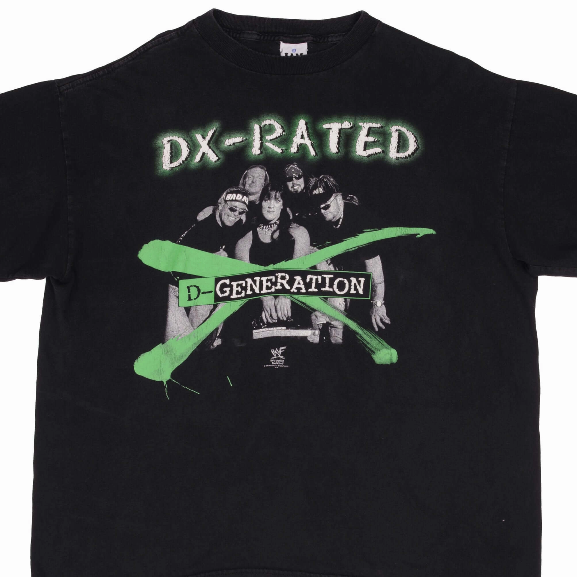 Classic Trend Look VINTAGE WWF D GENERATION X DX RATED TEE SHIRT 1998 SIZE XL
