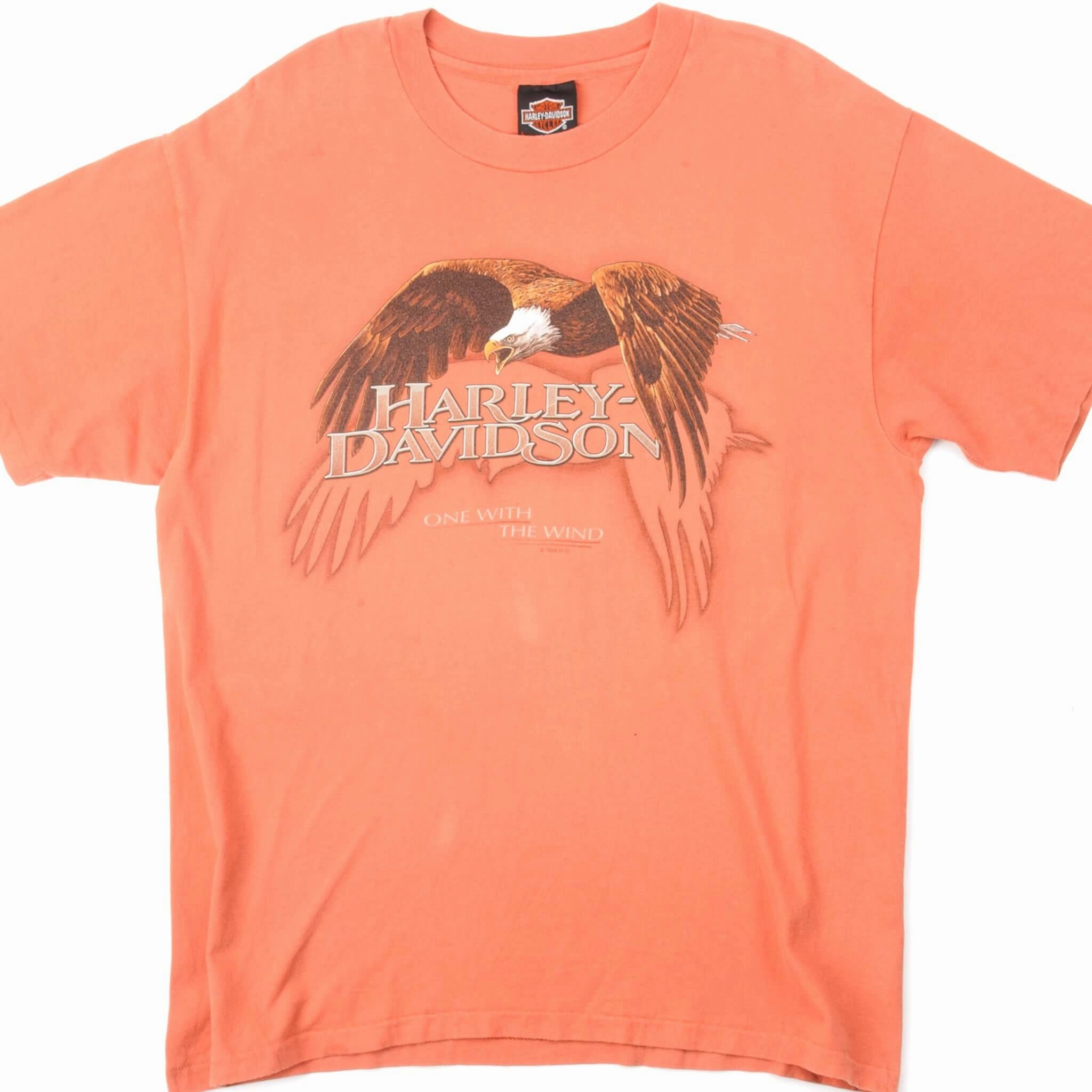 Stretchable Weave VINTAGE HARLEY DAVIDSON TEE SHIRT 1996 SIZE LARGE MADE IN USA