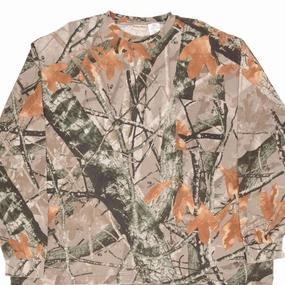 VINTAGE HUNTING FUSION 3D CAMO LONG SLEEVE POCKET TEE SHIRT SIZE 3XL Versatile Comfort Wear athletic style