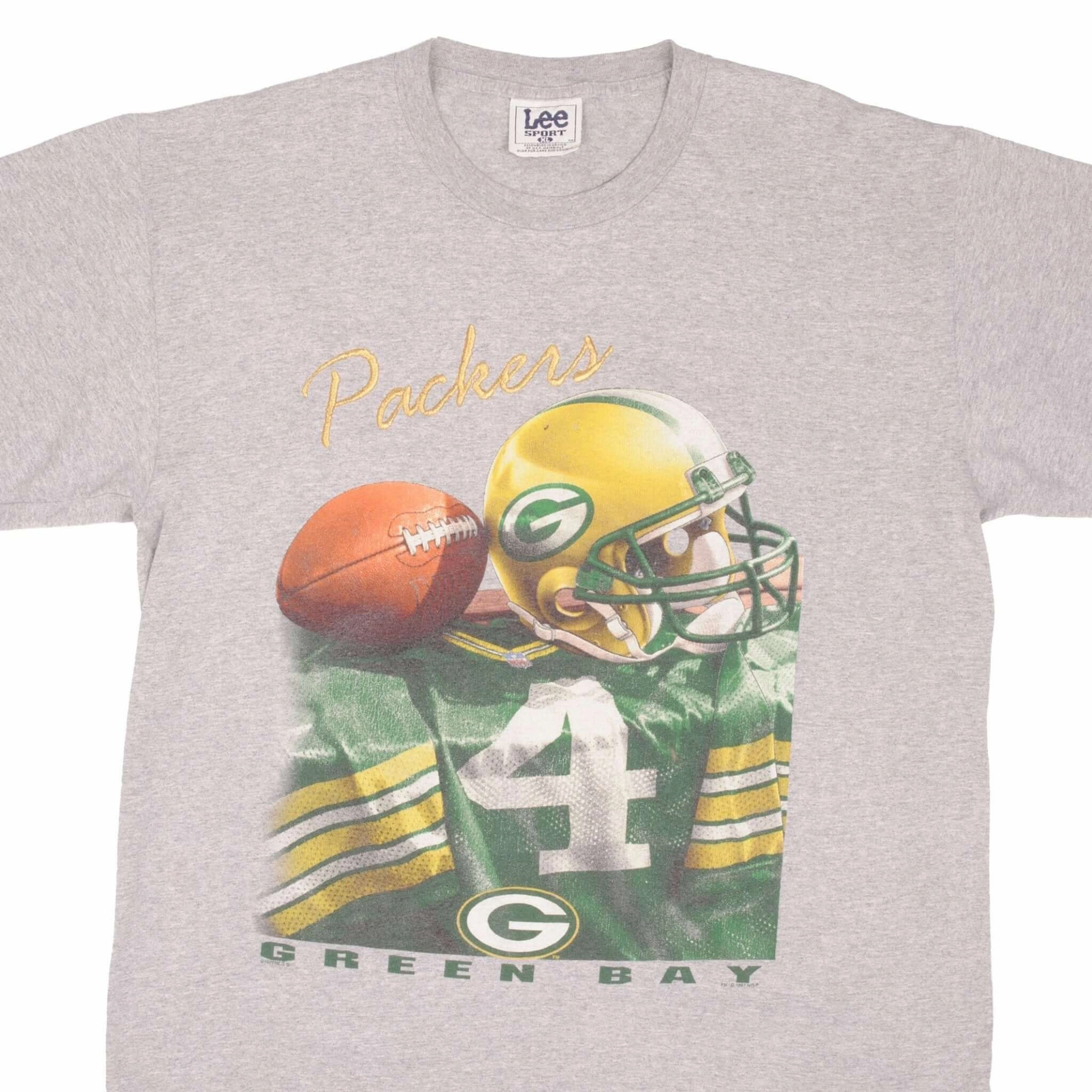 Breathable Fit Wear VINTAGE NFL GREEN BAY PACKERS 1997 TEE SHIRT SIZE XL