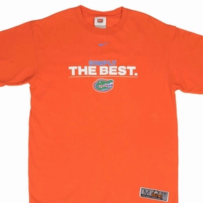 Eye-Catching VINTAGE NIKE NCAA FLORIDA GATORS FOOTBALL TEE SHIRT 2000S SIZE MEDIUM